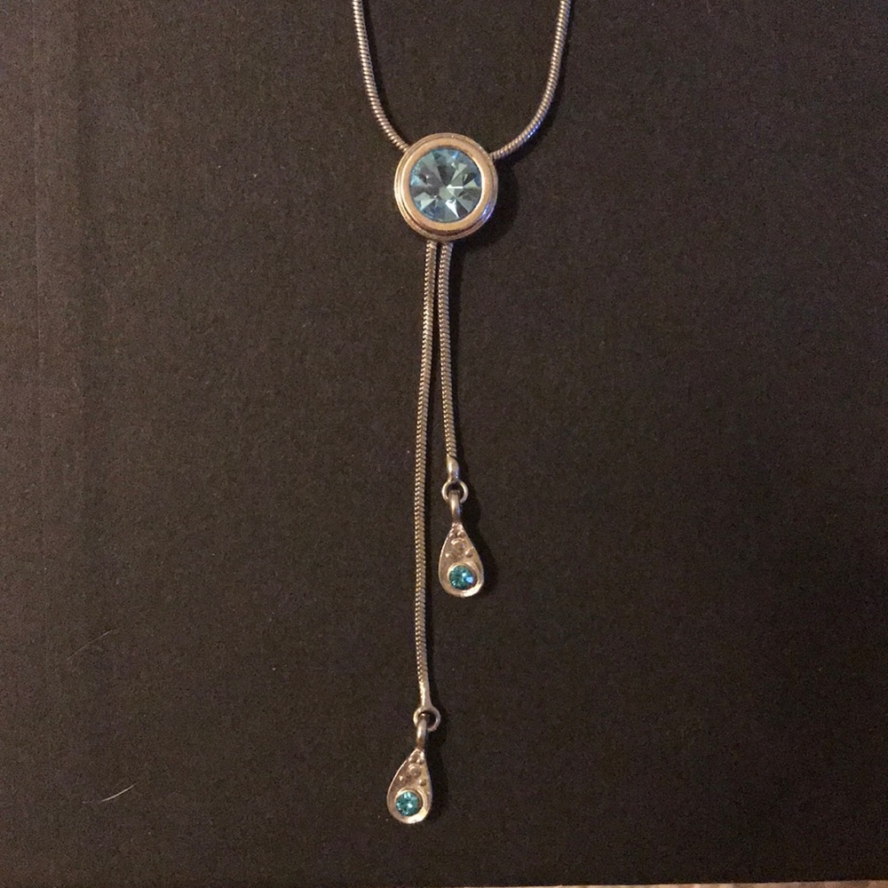 Silver and Turquoise Necklace